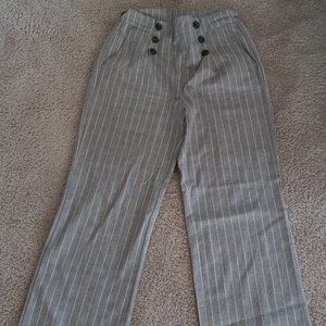 Linen dress pants